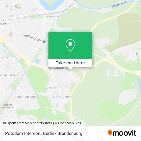 Potsdam Intercon. map