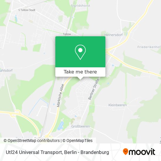 Utl24 Universal Transport map