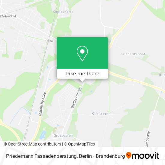 Priedemann Fassadenberatung map