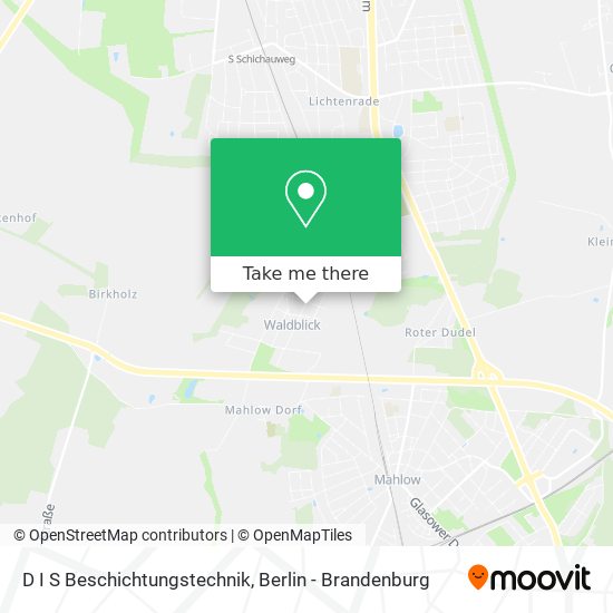 D I S Beschichtungstechnik map