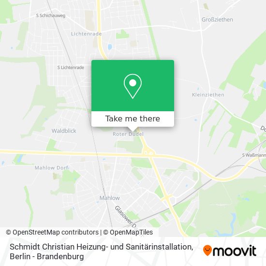 Карта Schmidt Christian Heizung- und Sanitärinstallation