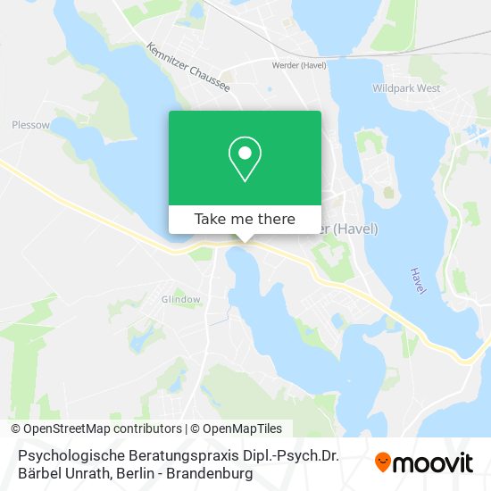 Psychologische Beratungspraxis Dipl.-Psych.Dr. Bärbel Unrath map