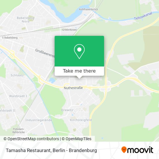 Tamasha Restaurant map