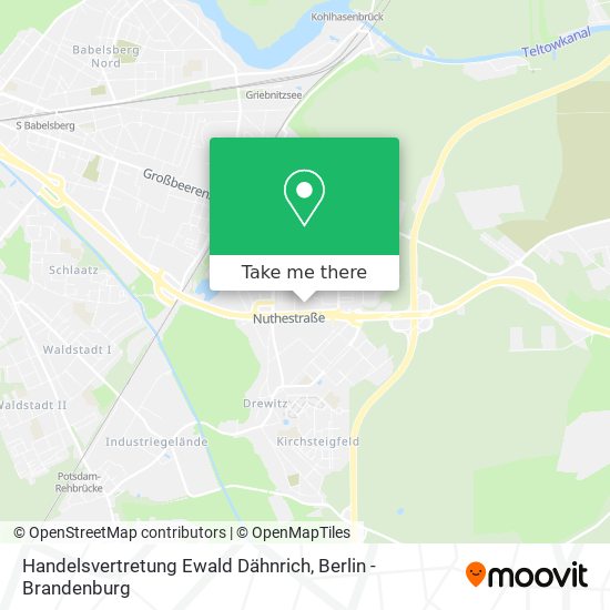 Handelsvertretung Ewald Dähnrich map