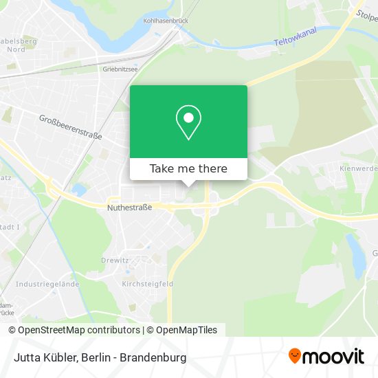 Jutta Kübler map