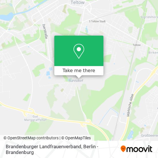 Brandenburger Landfrauenverband map