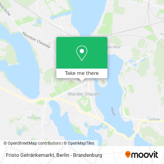 Карта Fristo Getränkemarkt