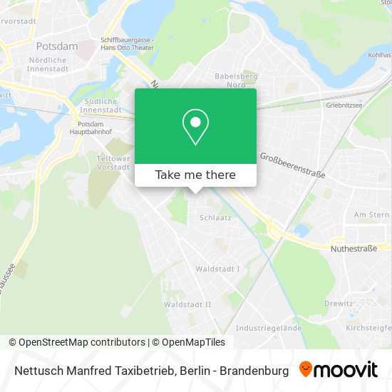 Карта Nettusch Manfred Taxibetrieb