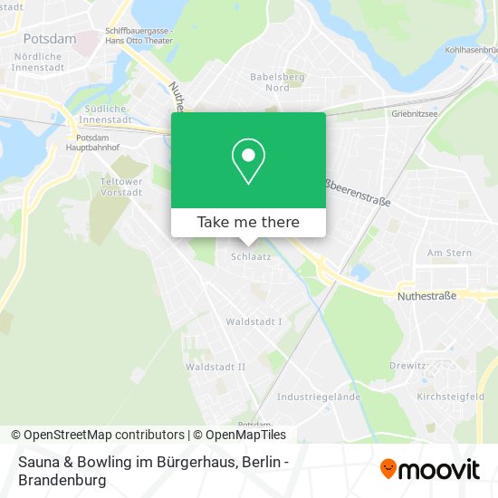 Sauna & Bowling im Bürgerhaus map
