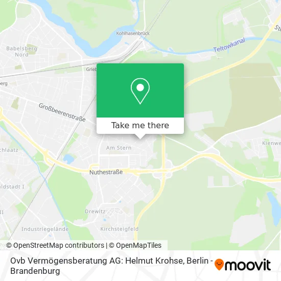 Карта Ovb Vermögensberatung AG: Helmut Krohse