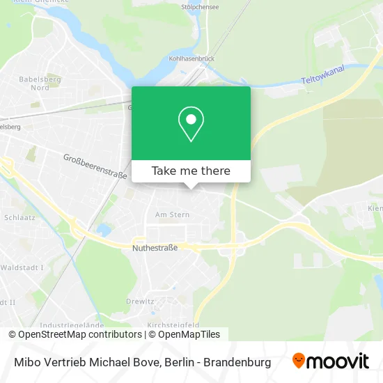 Карта Mibo Vertrieb Michael Bove