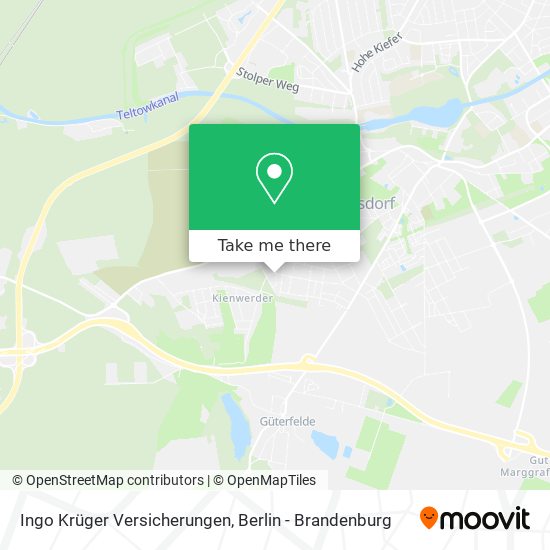 Ingo Krüger Versicherungen map