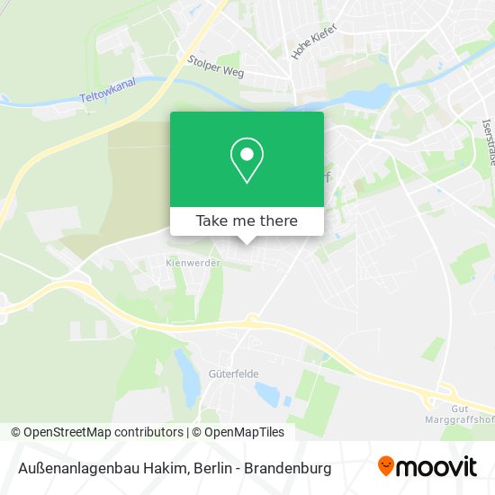 Außenanlagenbau Hakim map