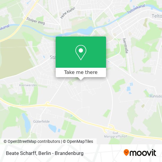 Beate Scharff map