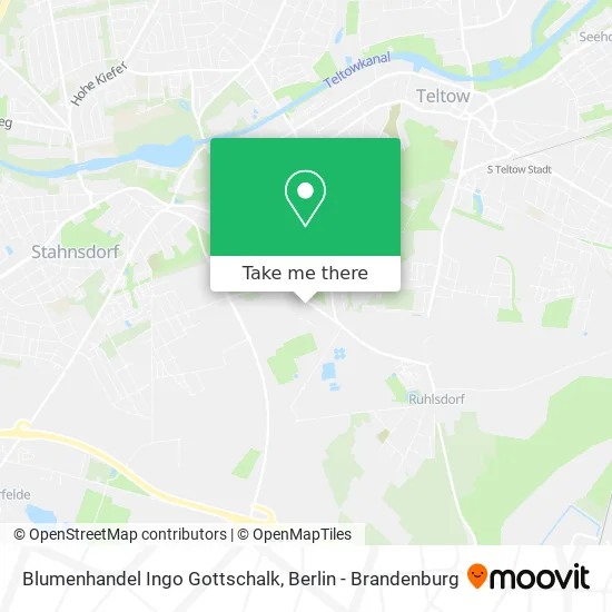 Карта Blumenhandel Ingo Gottschalk