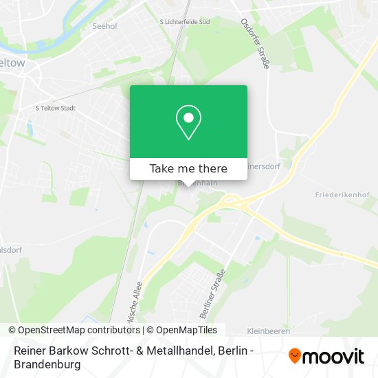 Reiner Barkow Schrott- & Metallhandel map