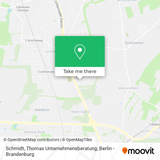 Schmidt, Thomas Unternehmensberatung map