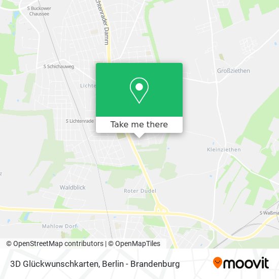 3D Glückwunschkarten map