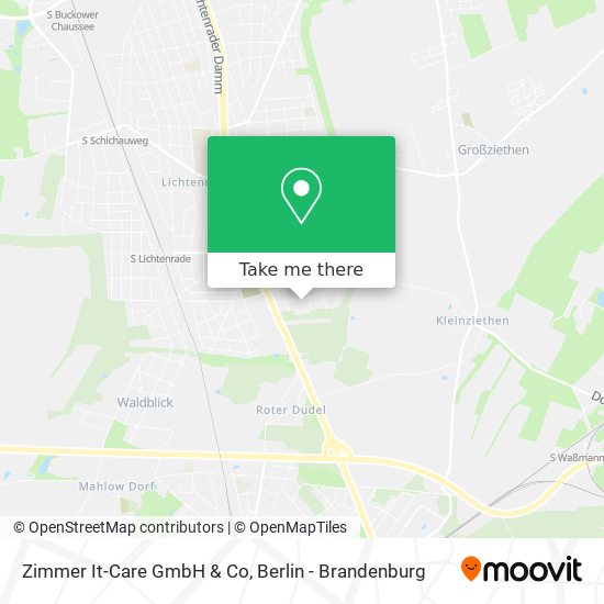 Карта Zimmer It-Care GmbH & Co