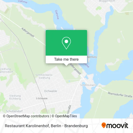 Карта Restaurant Karolinenhof