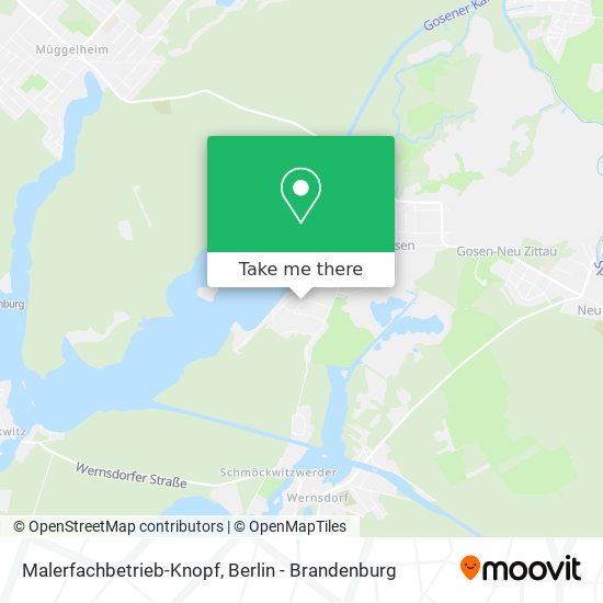 Карта Malerfachbetrieb-Knopf