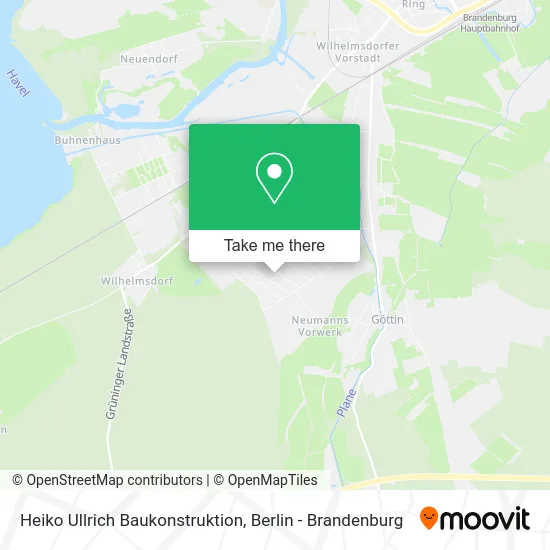 Карта Heiko Ullrich Baukonstruktion