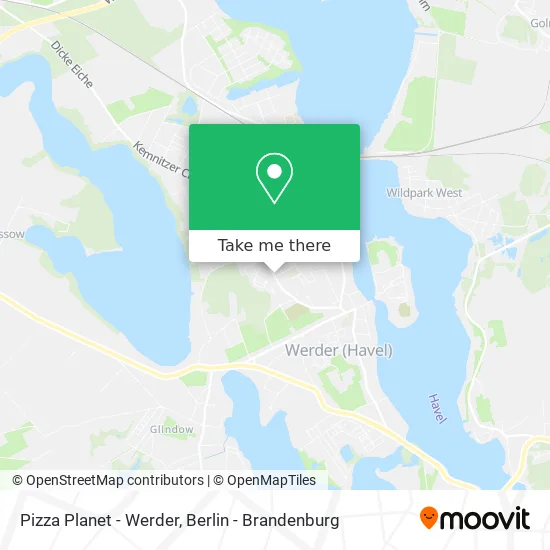 Pizza Planet - Werder map
