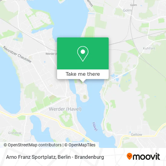 Карта Arno Franz Sportplatz