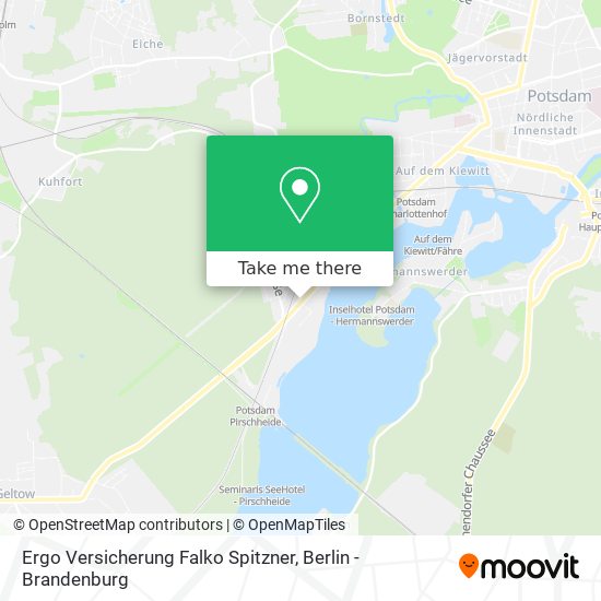 Ergo Versicherung Falko Spitzner map