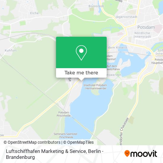 Карта Luftschiffhafen Marketing & Service