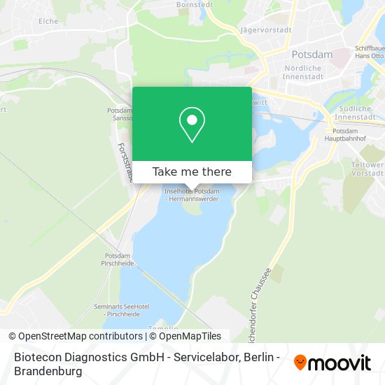 Biotecon Diagnostics GmbH - Servicelabor map