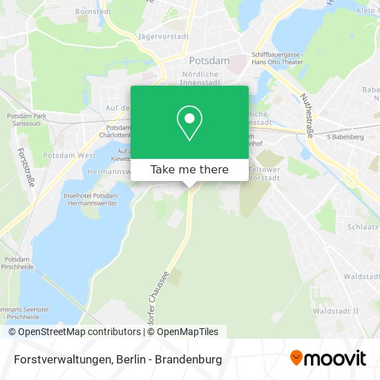 Forstverwaltungen map