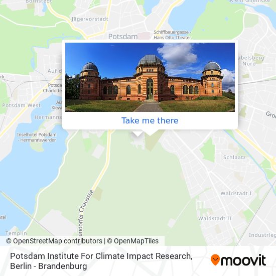 Карта Potsdam Institute For Climate Impact Research