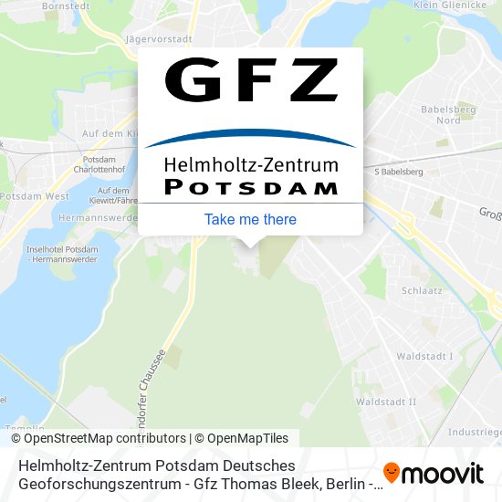 Helmholtz-Zentrum Potsdam Deutsches Geoforschungszentrum - Gfz Thomas Bleek map