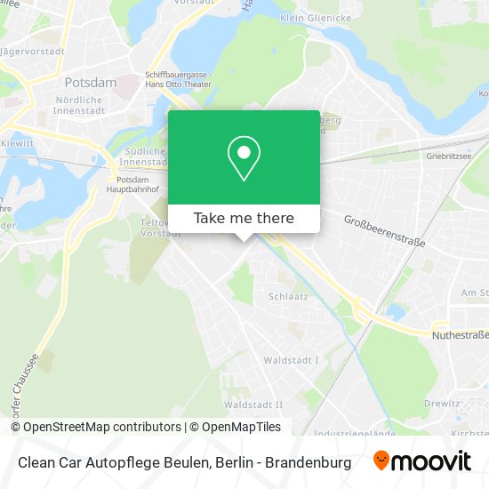 Карта Clean Car Autopflege Beulen