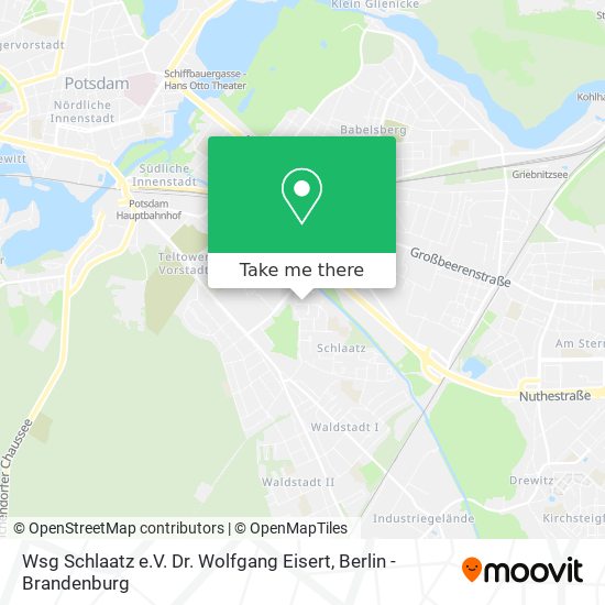 Карта Wsg Schlaatz e.V. Dr. Wolfgang Eisert