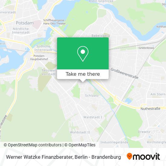 Карта Werner Watzke Finanzberater