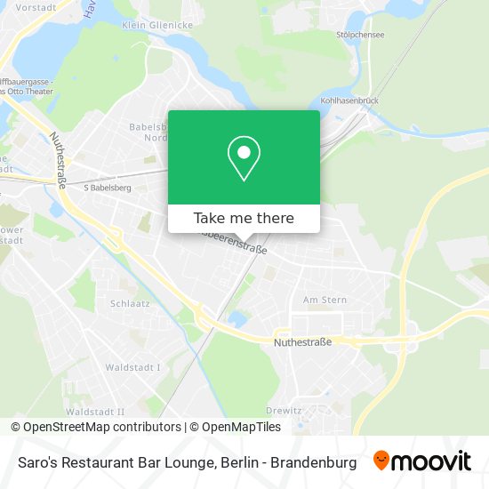 Saro's Restaurant Bar Lounge map