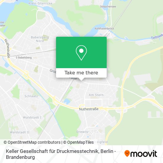 Карта Keller Gesellschaft für Druckmesstechnik