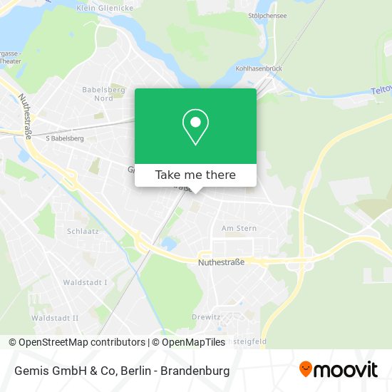 Карта Gemis GmbH & Co