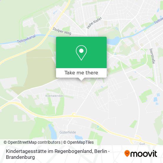 Kindertagesstätte im Regenbogenland map