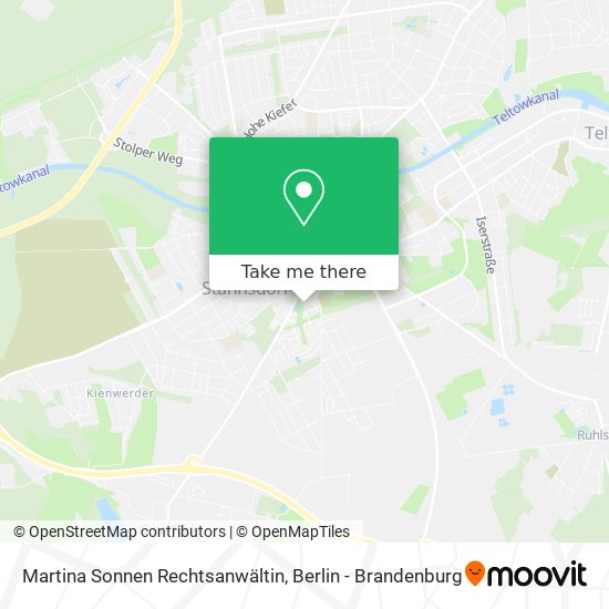 Martina Sonnen Rechtsanwältin map