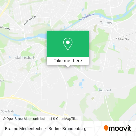 Braims Medientechnik map