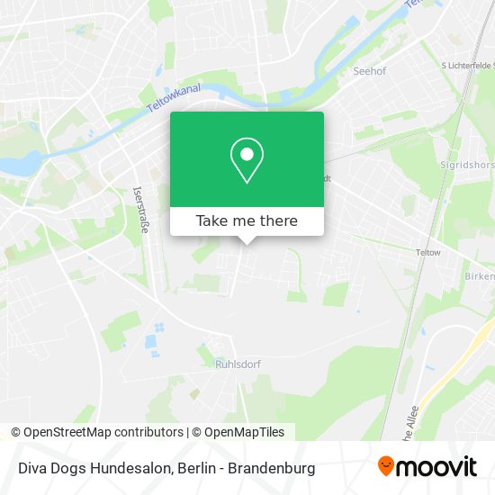 Diva Dogs Hundesalon map