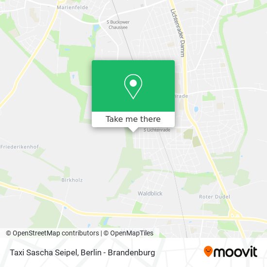 Карта Taxi Sascha Seipel