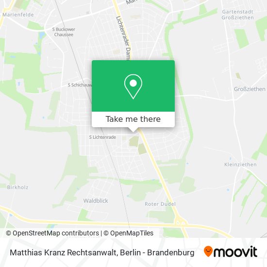 Matthias Kranz Rechtsanwalt map
