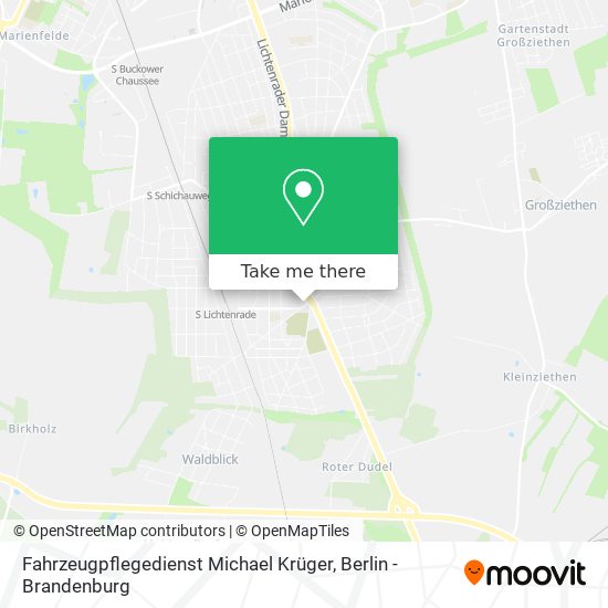 Fahrzeugpflegedienst Michael Krüger map