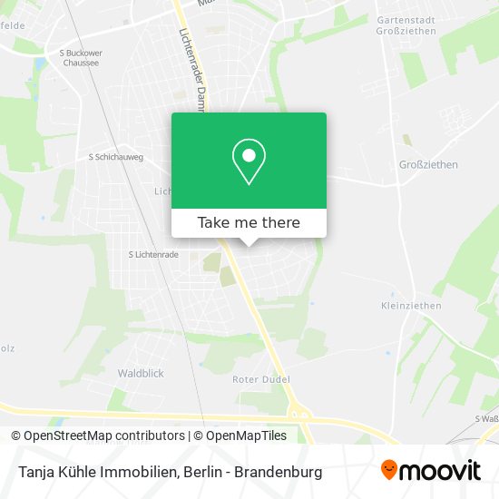 Карта Tanja Kühle Immobilien