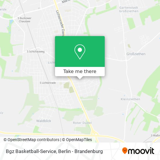 Bgz Basketball-Service map