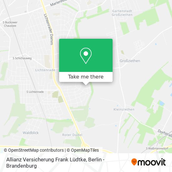 Allianz Versicherung Frank Lüdtke map